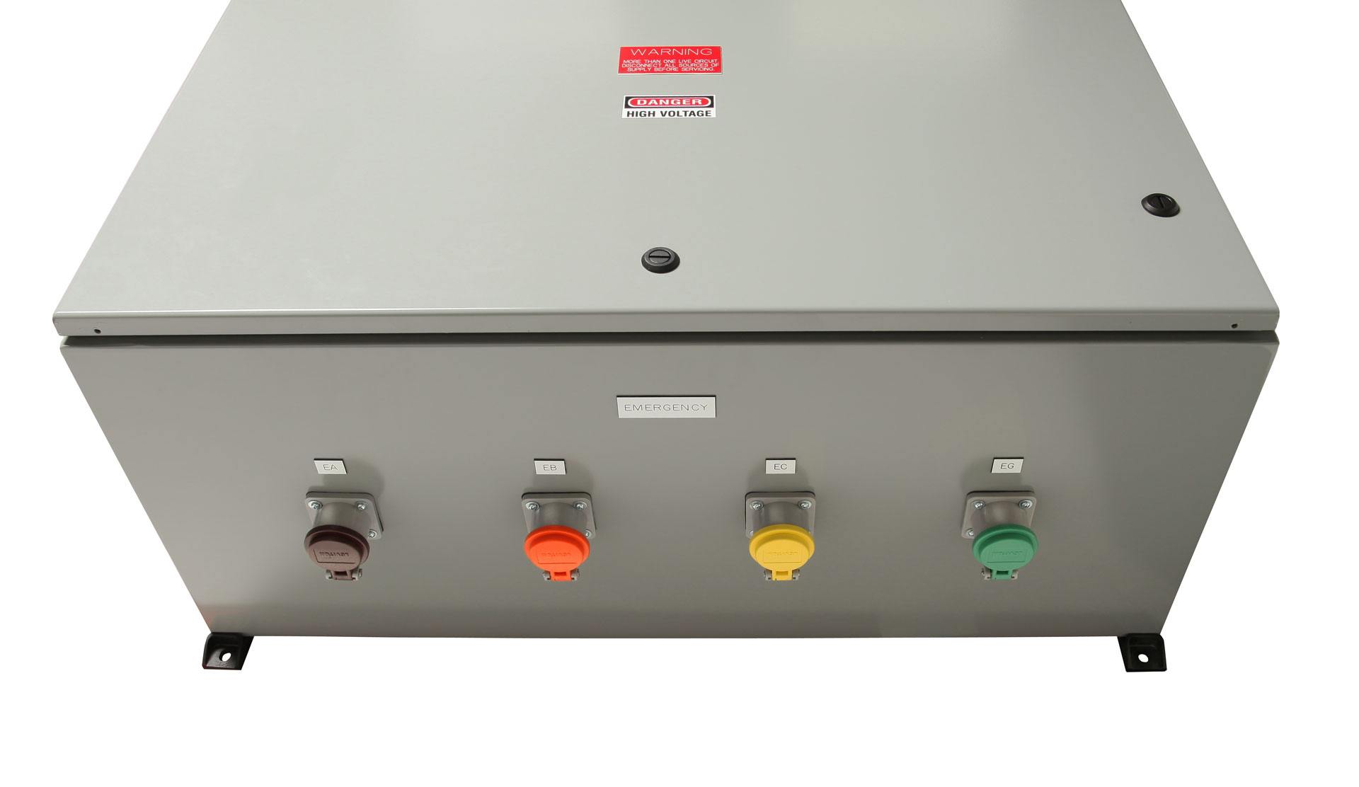A picture of a control panel.